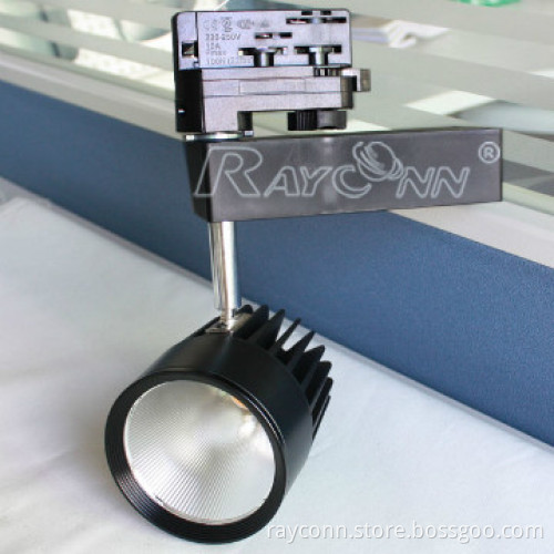 LED track spot light, High CRI Ra83, aluminium housing (WD)
